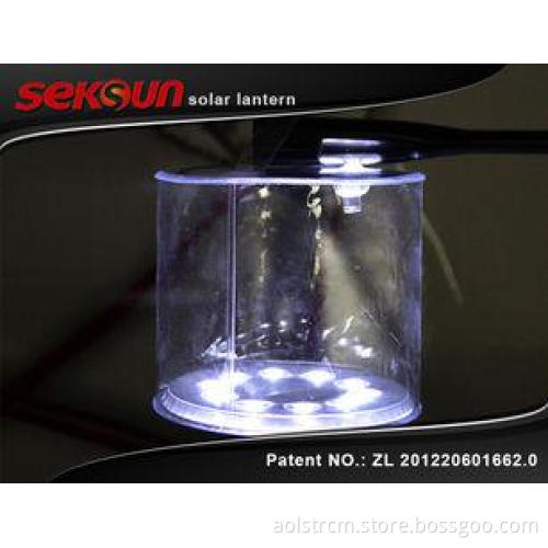 Inflatable Low / Bright / Strobe LED Outdoor Solar Lantern